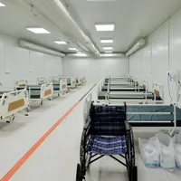 Spitalul modular Lețcani din Iași/FOTO: CJ Iași