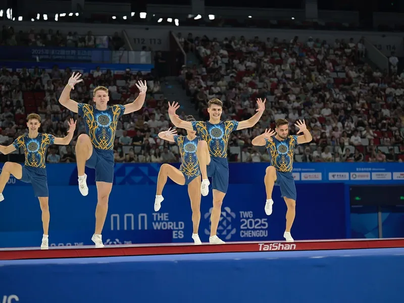 Argint și bronz pentru România, la Jocurile Mondiale de la Chengdu. La ce discipline am performat? - Foto: Facebook / Federația Română de Gimnastică