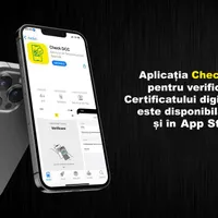 Aplicația de verificare a certificatelor verzi, disponibilă și pe Iphone. Foto STS