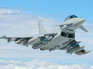 Patru avioane britanice Typhoon, detașate la Constanța, pentru misiuni de supraveghere aeriană / Royal Army