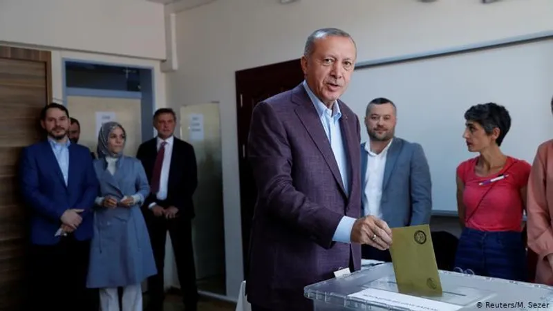 La Istanbul, preşedintele Turciei, Erdogan, a votat şi a pierdut.