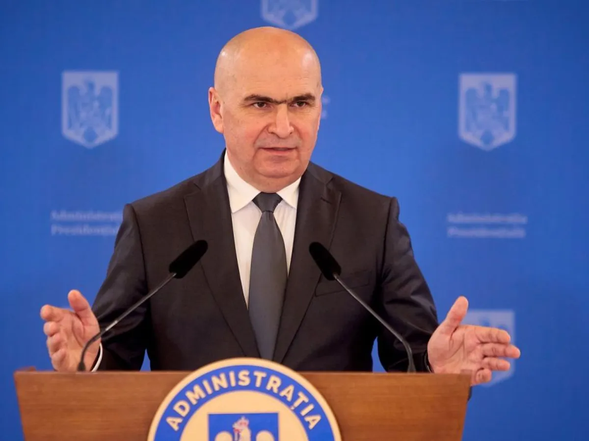 Ilie Bolojan vorbeşte despre tarifele impuse de Trump - Foto: Profimedia Images