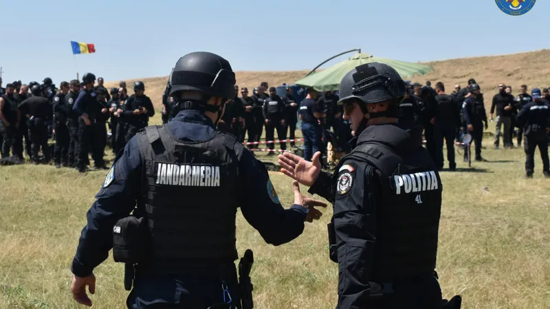 Jandarm Foto: Facebook/Jandarmeria Română (imagine cu rol ilustrativ)
