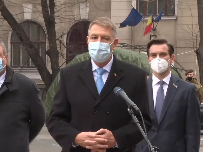 Iohannis, după vizita de la Institutul Cantacuzino/FOTO: Presidency