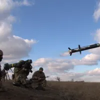 Militari ucraineni lansează o rachetă antitanc Javelin/ Foto: Profimedia Images
