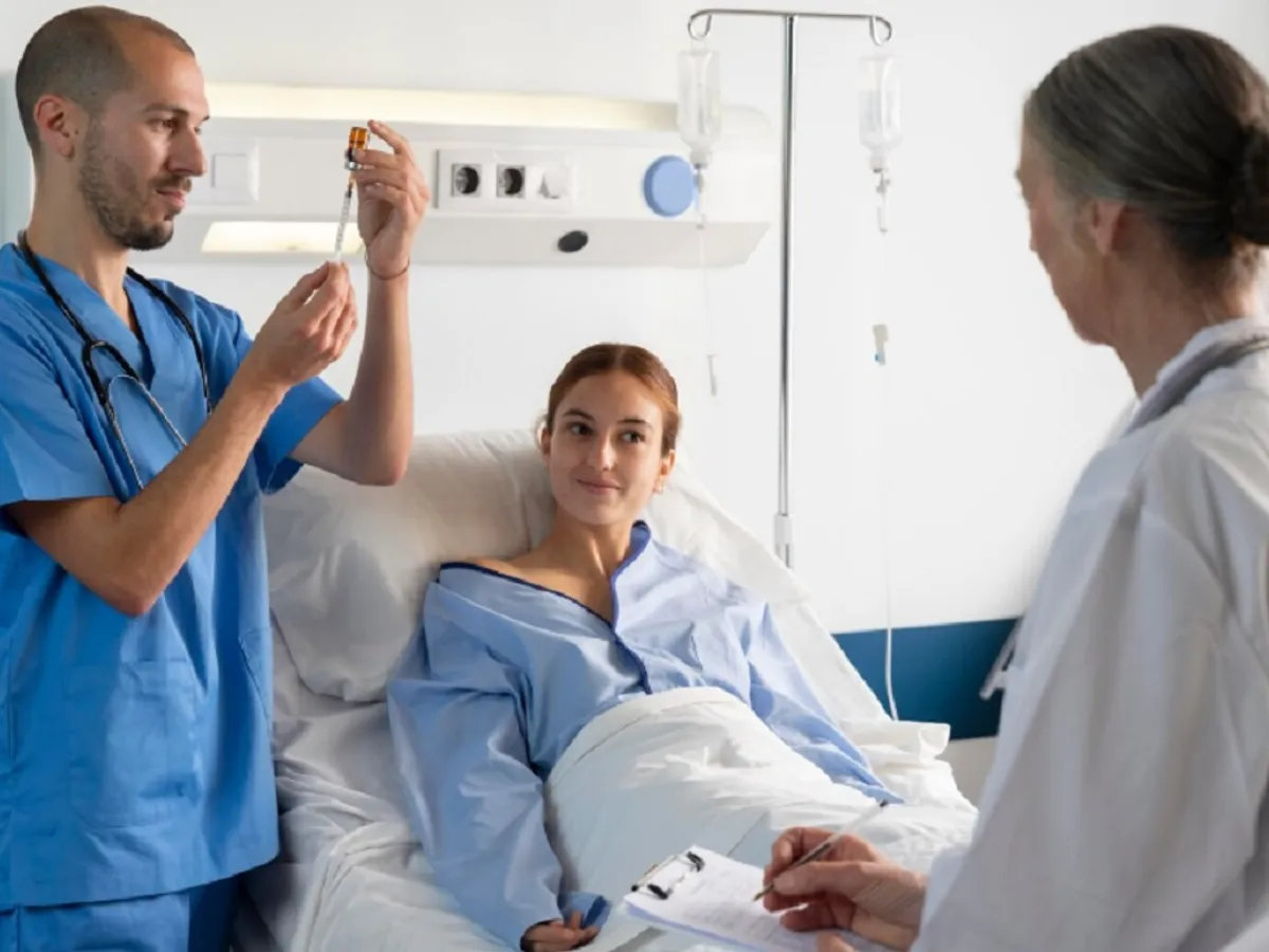 pacientă la spital - Foto: freepik (rol ilustrativ)