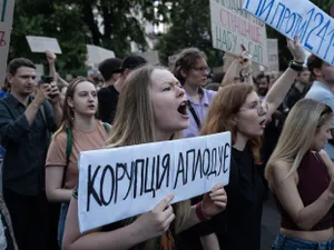 Proteste la Kiev din cauza legii care subminează lupta împotriva corupției - Foto: Profimedia images