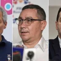 Foștii premieri Dacian Cioloș, Victor Ponta și Ludovic Orban. Sursa colaj foto: Inquam Photos
