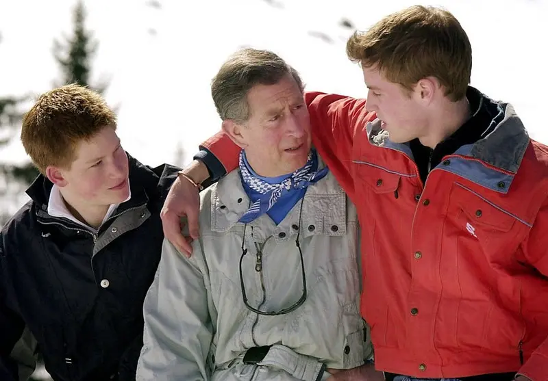 Prinții Harry, Charles și William. Foto: Royal.uk