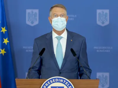 Președintele Iohannis. Sursă: Youtube