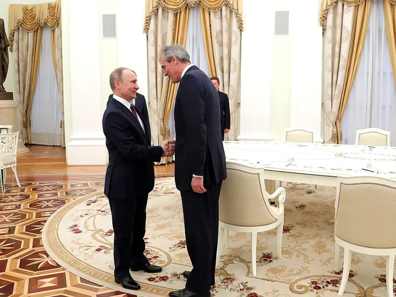 Putin și Seele/FOTO: kremlin.ru