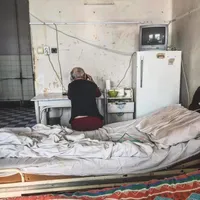 Unul dintree salanoale mizerabile ale Spitalului de Boli Infecțioase din Timișoara. FOTO: Facebook/Anamaria Czap