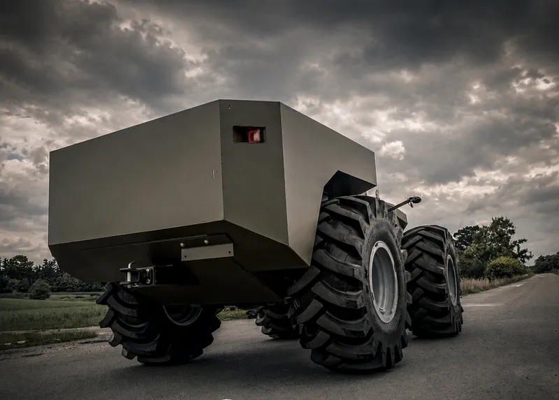 Drona terestră autonomă modulară IRON-690 - Foto: IRUM