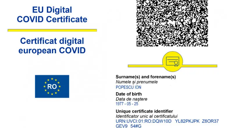 STS prezintă modul în care se obține Certificatul verde digital. FOTO: sts.ro