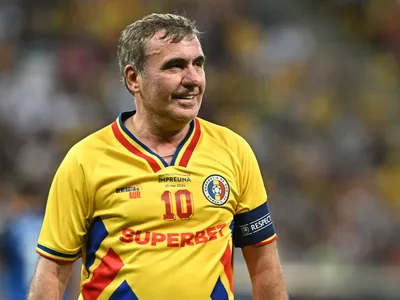 Gheorghe Hagi va fi decorat de Ilie Bolojan cu Ordinul Național „Steaua României” în grad de Cavaler - Foto: Profimedia Images