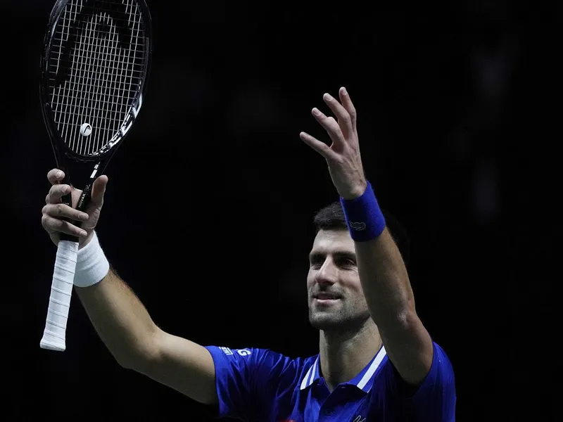 Novak Djokovic, la turneul ATP 500 de la Dubai/foto: euronews