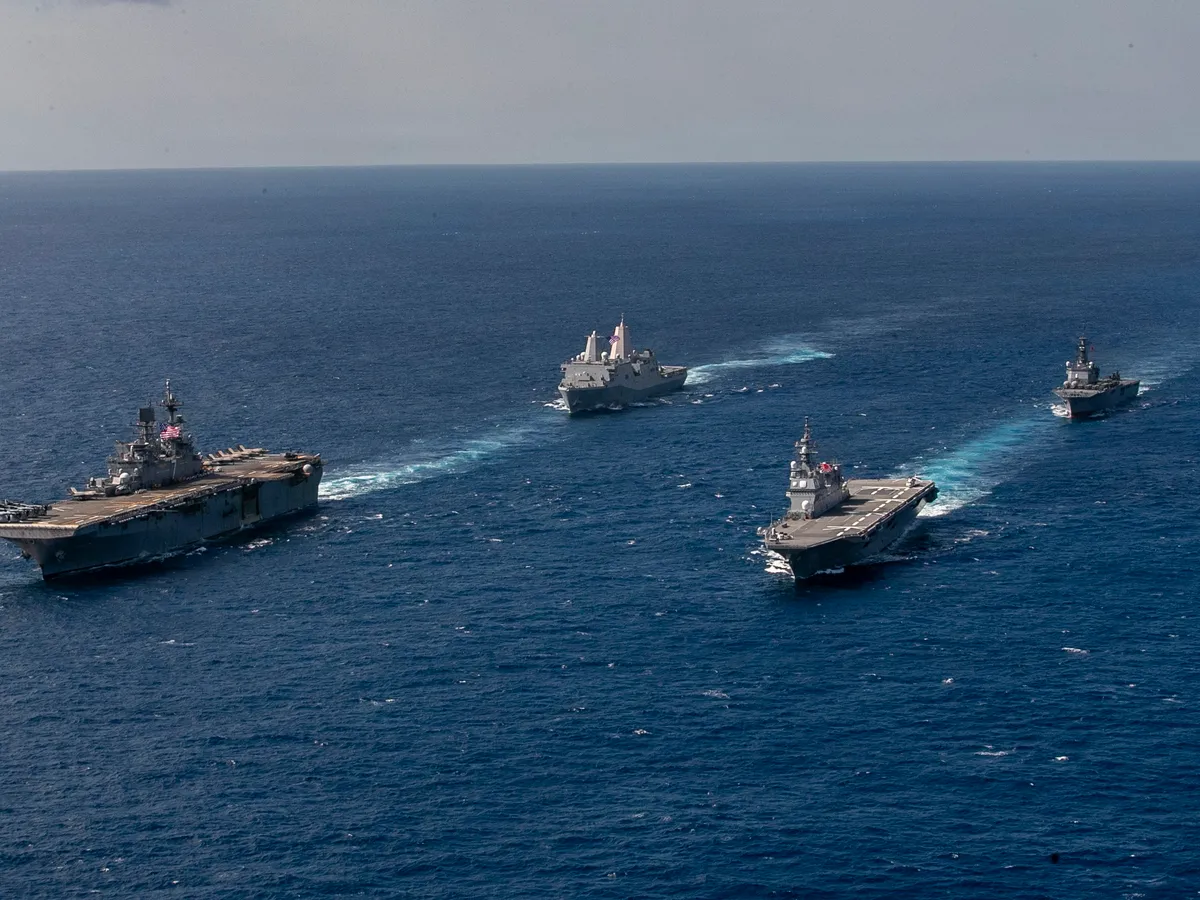 Grupul de luptă USS Tripoli, trimis spre Iran - Foto: Profimedia Images (imagine cu rol ilustrativ)