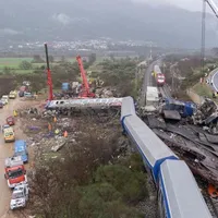 Accidentul feroviar din Grecia - Foto: Profimedia Images