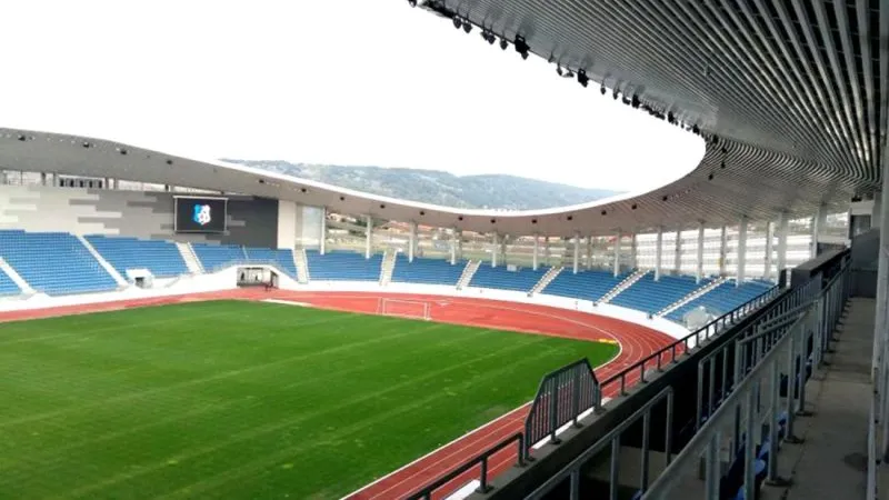 Noul stadion din Târgu Jiu Foto Pro Sport