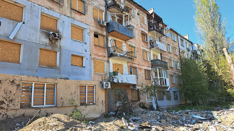 Kherson este un oraș în stare de asediu