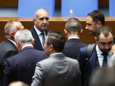 Rumen Radev, la prima sesiune a noului parlament de la Sofia - Foto: Profimedia Images