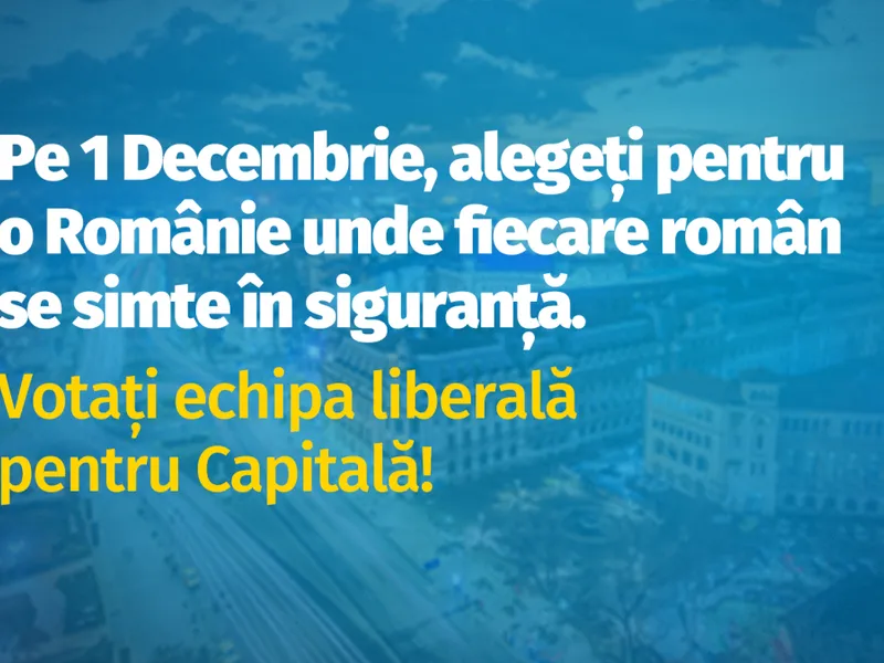 Viziunea liberală pentru Capitală: luptă împotriva drogurilor, siguranță pe străzi, un mediu sănătos - Foto: PNL Bucureşti