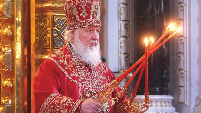 Patriarhul Chiril I al Rusiei - Foto: Getty Images