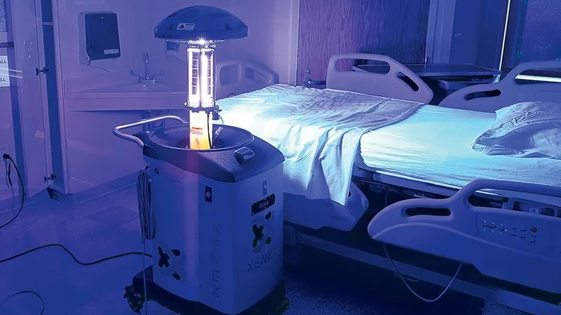 Roboții care luptă împotriva germenilor