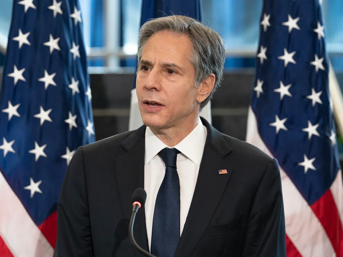 Secretarul de stat american Antony Blinken a cerut încetarea persecutării figurilor politice independente din Rusia. /Foto: ru.usembassy.gov