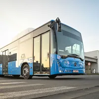 Primăria Sibiu a cumpărat 40 de autobuze eco, care funcționează cu GNC. / Foto: Primăria Municipiului Sibiu, Facebook