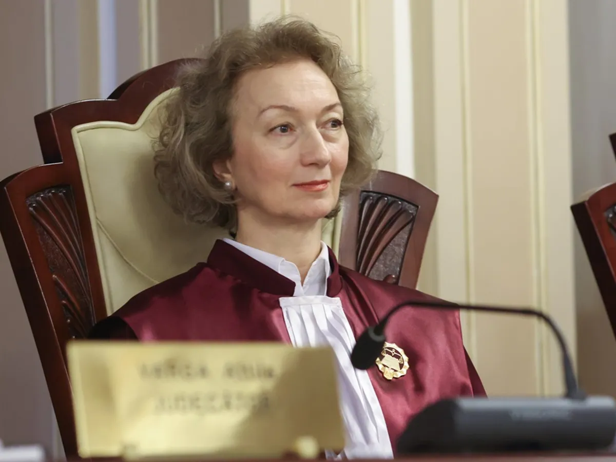 Simina Tănăsescu este noul președinte al Curții Constituționale - Foto: INQUAM PHOTOS / George Călin