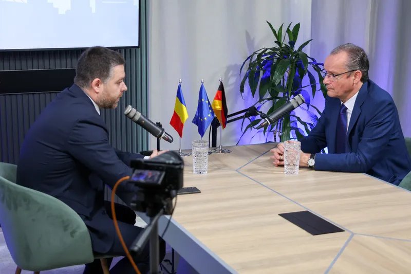 Ciprian Ciucu și Gunther Krichbaum - Foto: Youtube