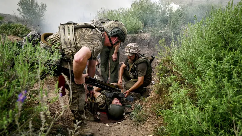 Ucraina spune că a eliberat o așezare strategică - Foto: Profimedia Images - imagine cu caracter ilustrativ