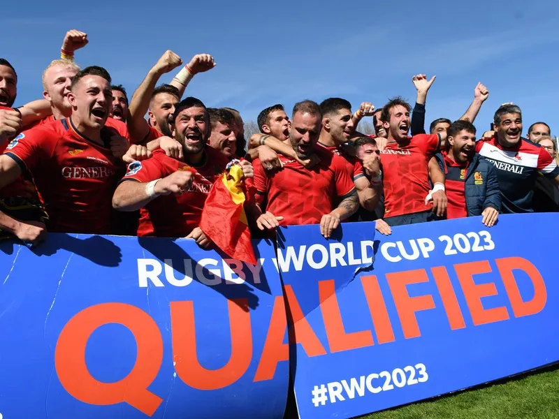 După bucuria calificării la Cupa Mondial a venit decizia World Rugby prin care Spania a fost descalificată pentru a doua oară consecutiv, iar jucătorii sunt revoltați pe conducerea Federației Spaniole Foto: facebook