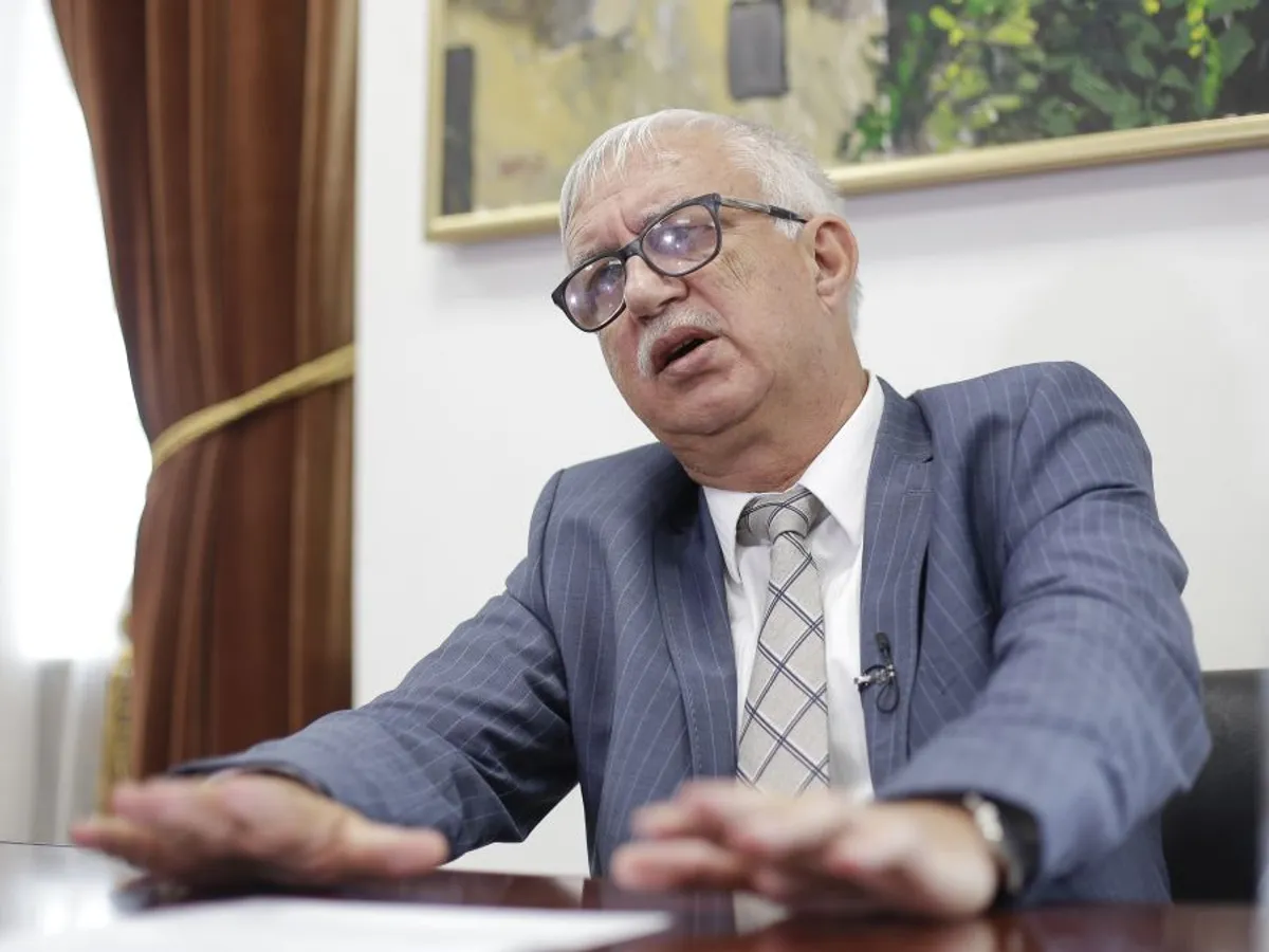 Augustin Zegrean, fost judecător al Curţii Constituţionale - Foto: INQUAM PHOTOS/Octav Ganea