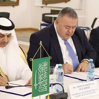 Camera de Comerț și Industrie a României a semnat un Memorandum de Înțelegere cu Consiliul de Afaceri pentru Europa de Sud-Est al Arabiei Saudite Foto: CCIR