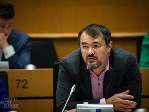 Ghinea a primit aviz negativ, în Parlament, pentru funcţia de ministru al Fondurilor Europene/FOTO: CristianGhinea