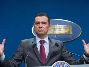 Ministrul Transporturilor şi Infrastructurii, vicepremierul Sorin Grindeanu- Foto: gov.ro