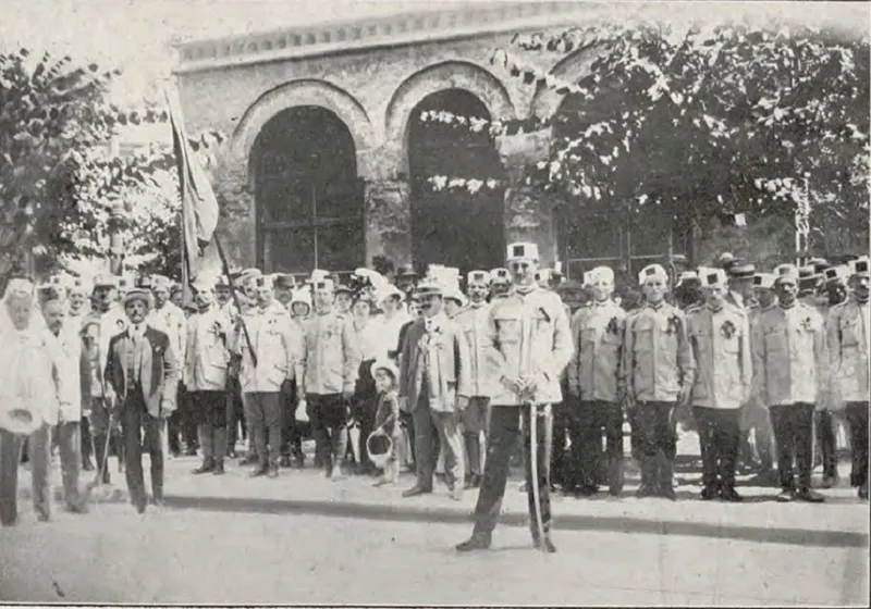 Voluntari rom&acirc;ni &icirc;n Albania 1914