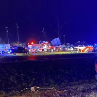 Trecerea unei tornade în statul Mississippi - Foto: Profimediaimages