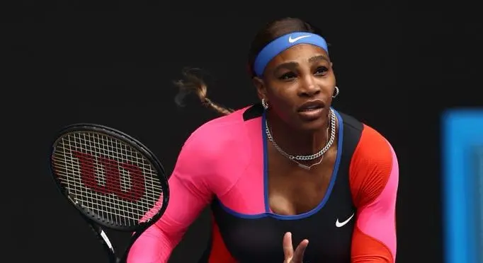 Serena Williams a învins-o pe Halep/FOTO: Twitter