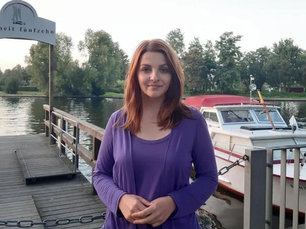 Ana-Maria Trăsnea candidează pentru Bundestag/foto: Deutsche Welle