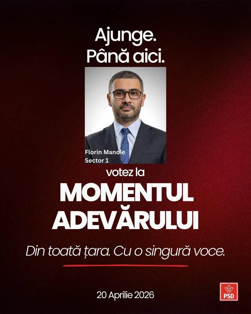 Florin manole anunță că iese din guvern - Foto: FB