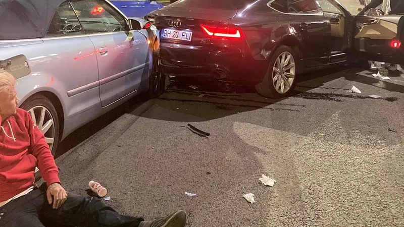 Interopul Romi Neguș s-a trezi că un șofer drogat i-a lovit bolidul Foto: Facebook