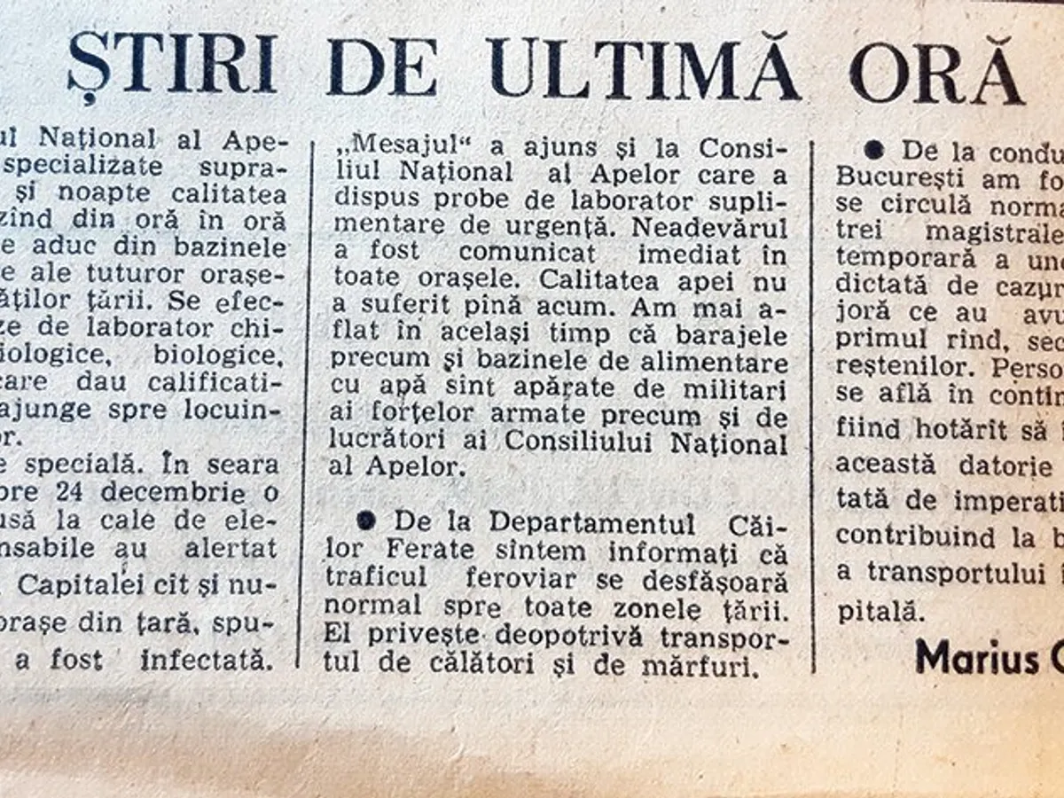 România liberă, 25 decembrie 1989