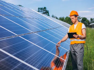 Invertoarele „Made in China” pentru panourile fotovoltaice, interzise și în România. Ce probleme au? - Foto: Freepik (Imagine cu rol ilustrativ)