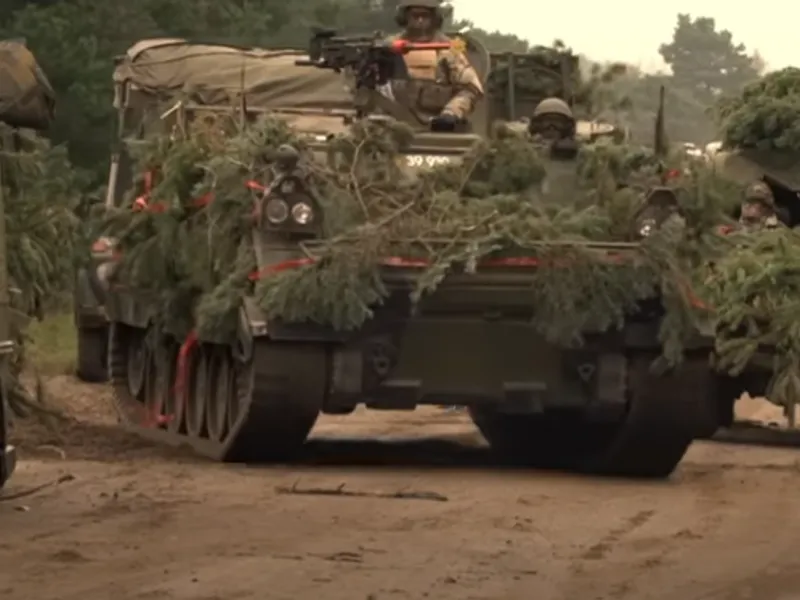 VIDEO Elveția se opune cererii daneze de a trimite Ucrainei blindate pentru infanterie Piranha III/FOTO: Captura Youtube