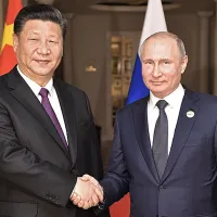 Vladimir Putin îl laudă pe Xi Jinping. „China este de departe cel mai important aliat pentru Rusia” - Foto: Wikimedia/Kremlin.ru/CC BY 4.0 - 26 iulie 2018, întâlnire Putin - Xi Jinping