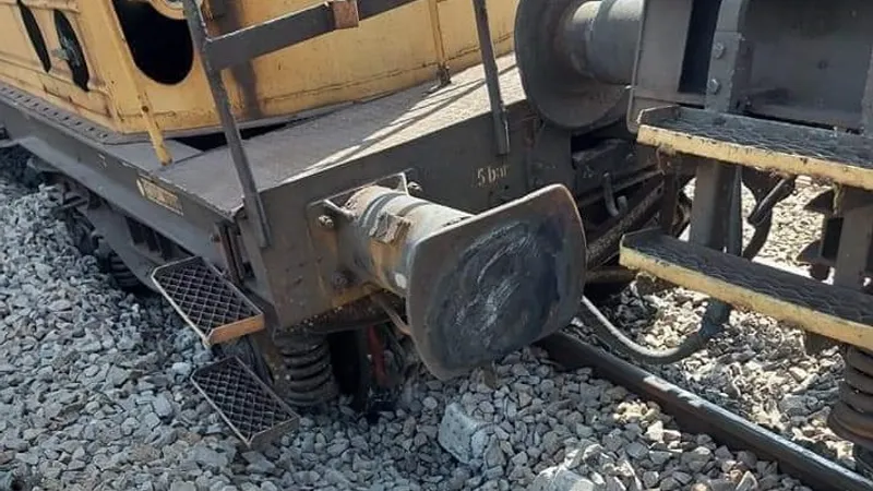 A patra deraiere gravă a unui tren pe drumul spre Constanța în numai o lună. Foto Club Feroviar