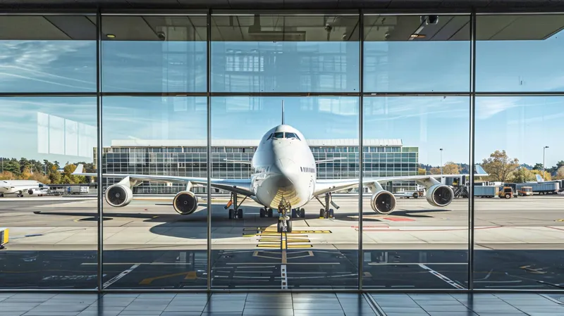 Avion pe aeroport - Foto: Freepik